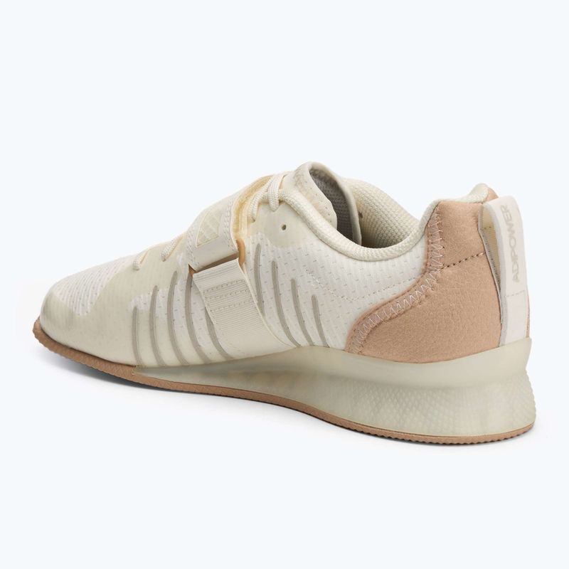 adidas Adipower Weightlifting III off white weightlifting shoe 3