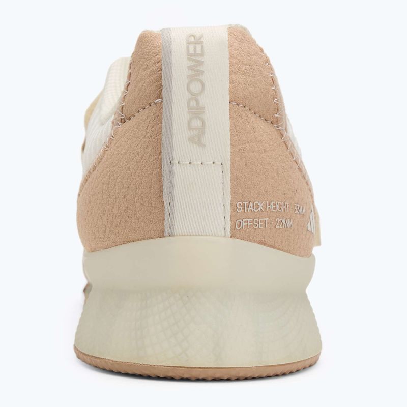 adidas Adipower Weightlifting III off white weightlifting shoe 6