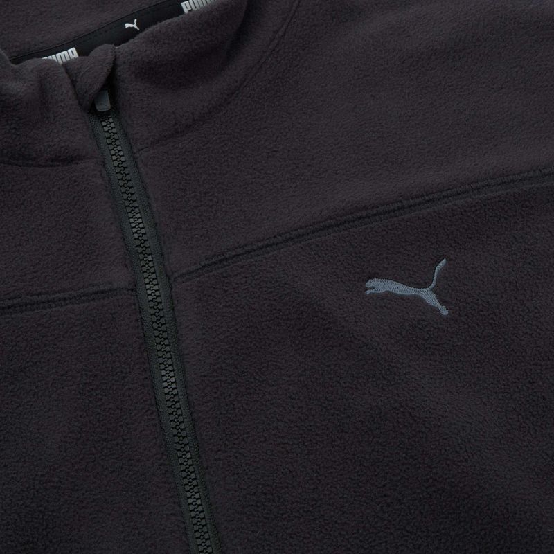 Women's running jacket PUMA Winter Tech Polar Fleece puma black 5