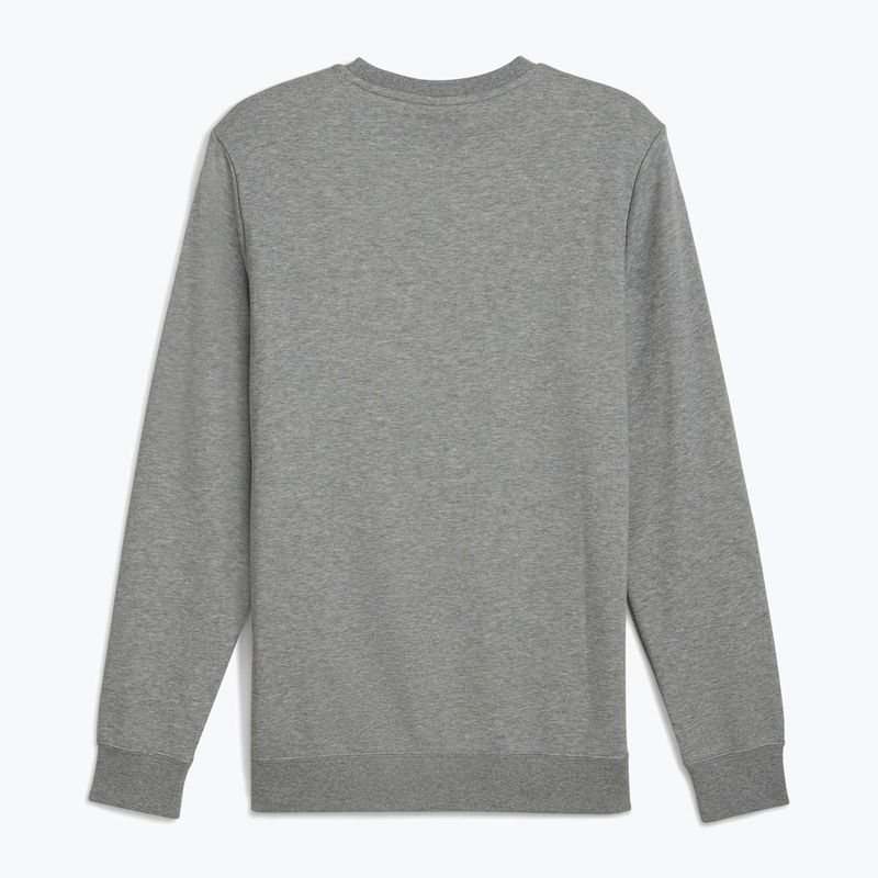 Men's sweatshirt PUMA ESS No. 1 Logo Crew TR medium gray heather 2