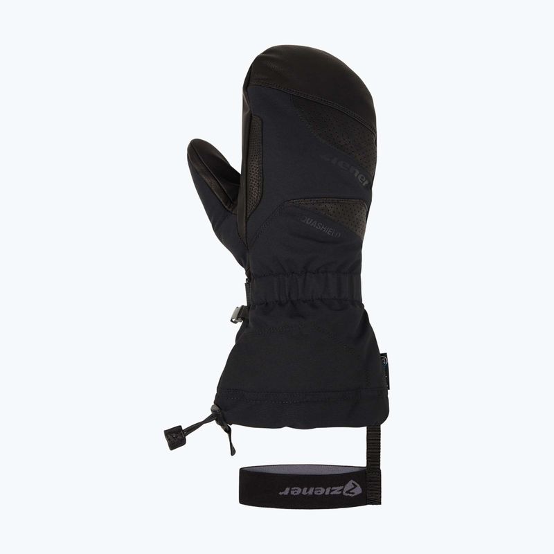 Men's ski glove ZIENER Gaikus Aquashield AW alpine black 9
