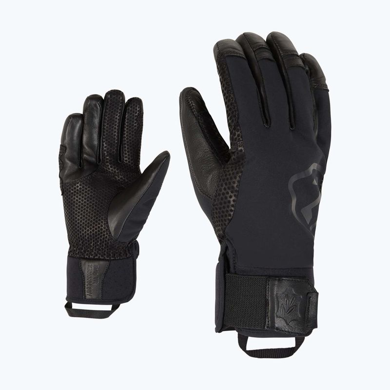 Men's Ski Gloves ZIENER Gasparus SY PR black 8