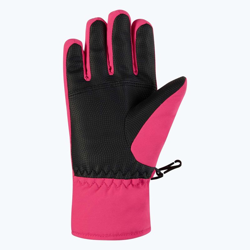 Children's ski gloves ZIENER Leif GTX-Z tie-dye pop pink 3