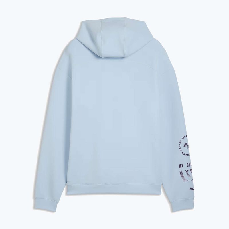 Men's training sweatshirt PUMA Hyrox Cloudspun Hoodie 68 gray 2
