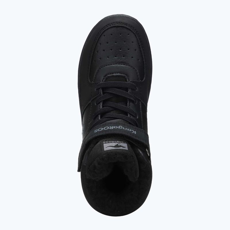 KangaROOS K-CP Bound Mid EV jet black / steel grey children's shoes 12