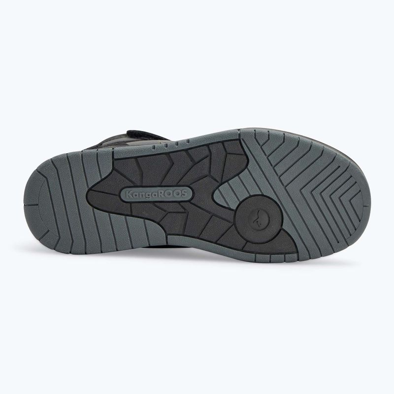 KangaROOS K-CP Bound Mid EV jet black / steel grey children's shoes 4