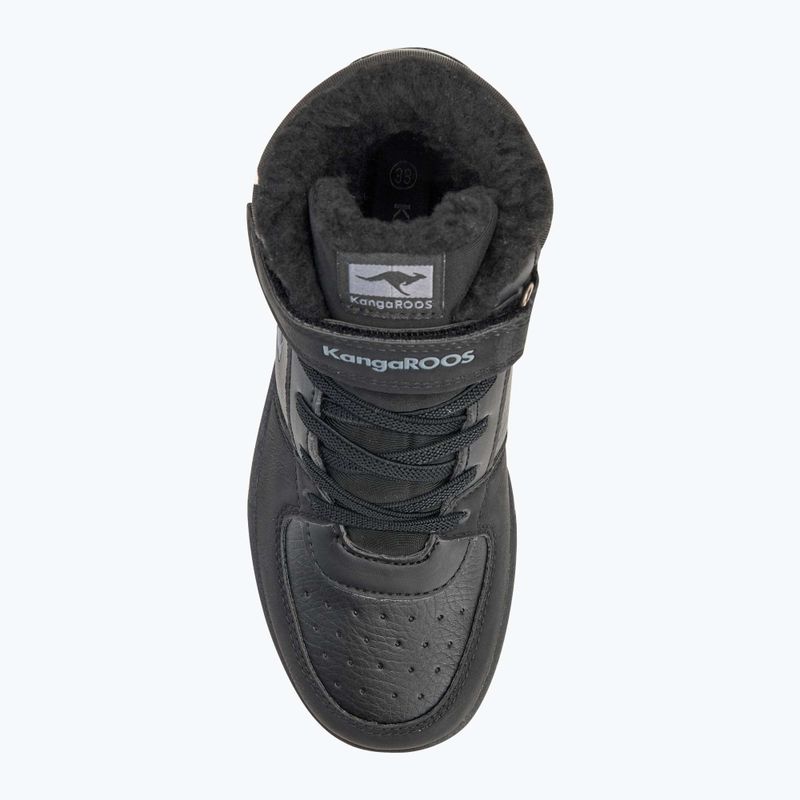 KangaROOS K-CP Bound Mid EV jet black / steel grey children's shoes 5