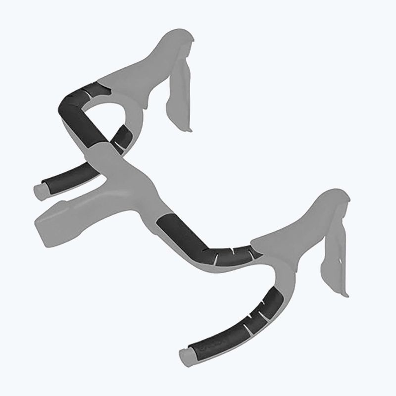 Handlebar tape pads Ergon Orthocell Top Pads black 8