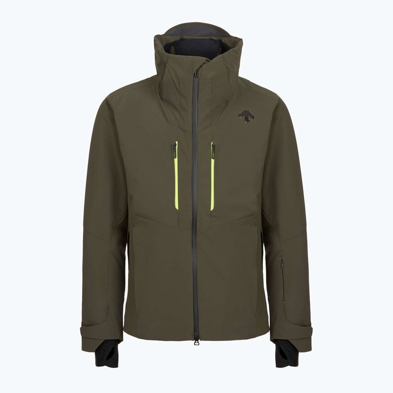 Men's ski jacket Descente Swiss sturdy green 8
