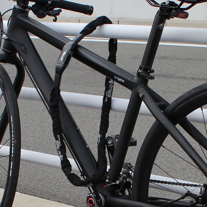 Crops bike lock K4-66 black CP-K4-66-AL-01 2