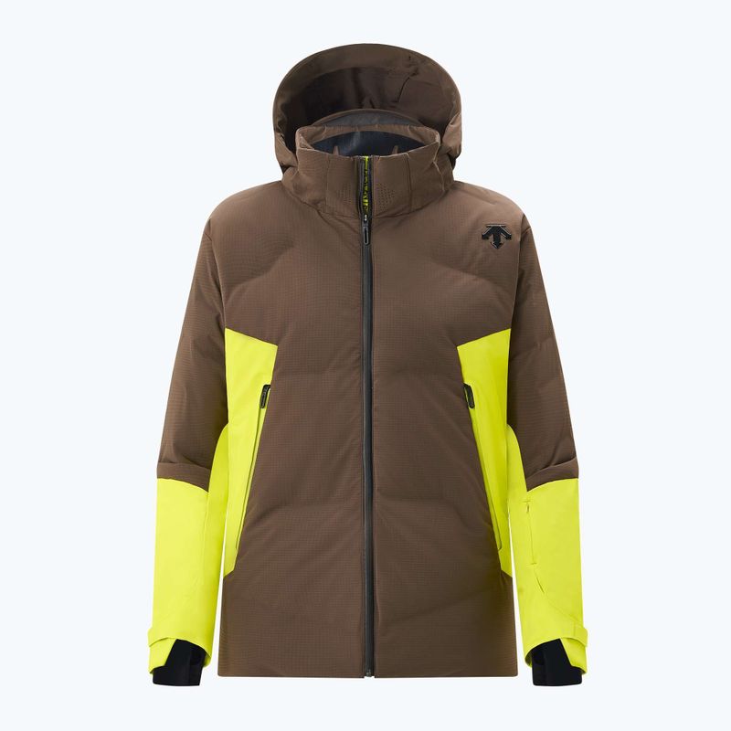 Men's Descente Hybrid Rip Down ski jacket giant yellow 11