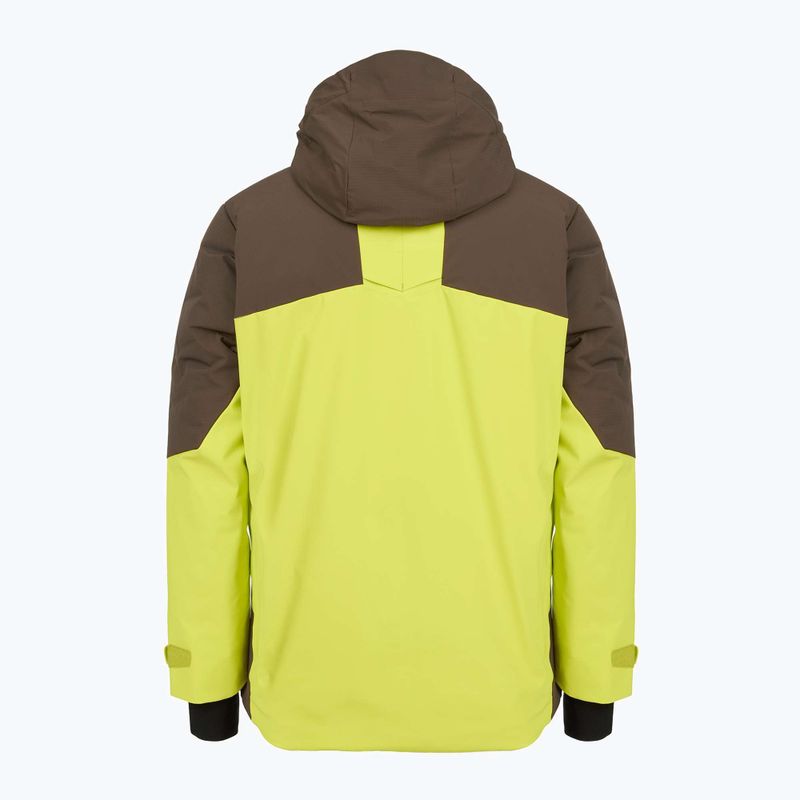 Men's Descente Hybrid Rip Down ski jacket giant yellow 2