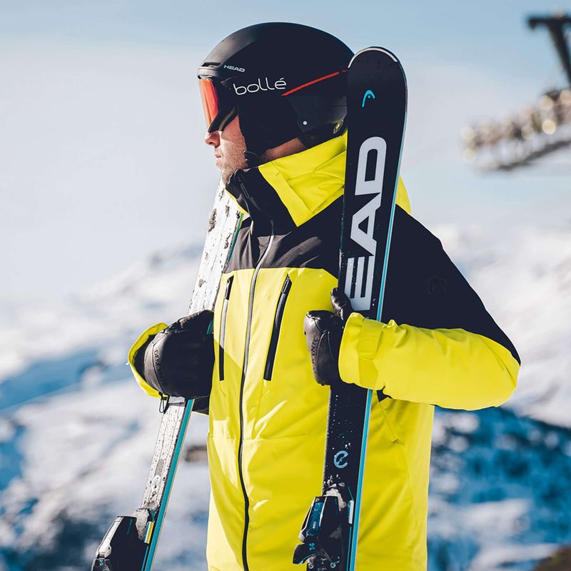 Men's ski jacket Descente Insulated giant yellow 14