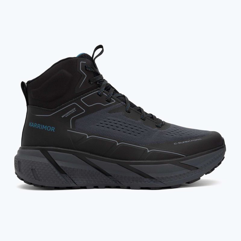 Men's trekking boots Karrimor Singletrack Mid black/grey 2