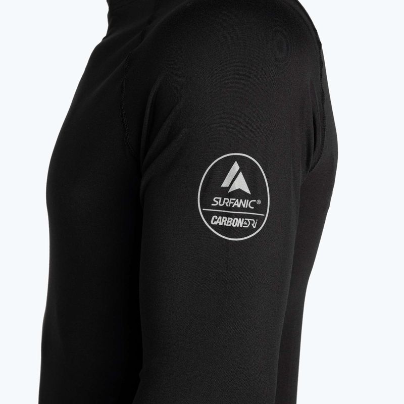 Men's thermal active sweatshirt Surfanic Bodyfit Crewneck black 6
