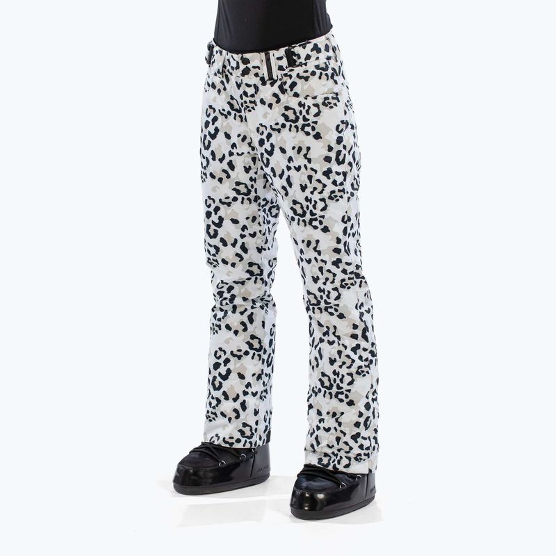 Women's ski trousers Surfanic Glow Animal Camo white 3