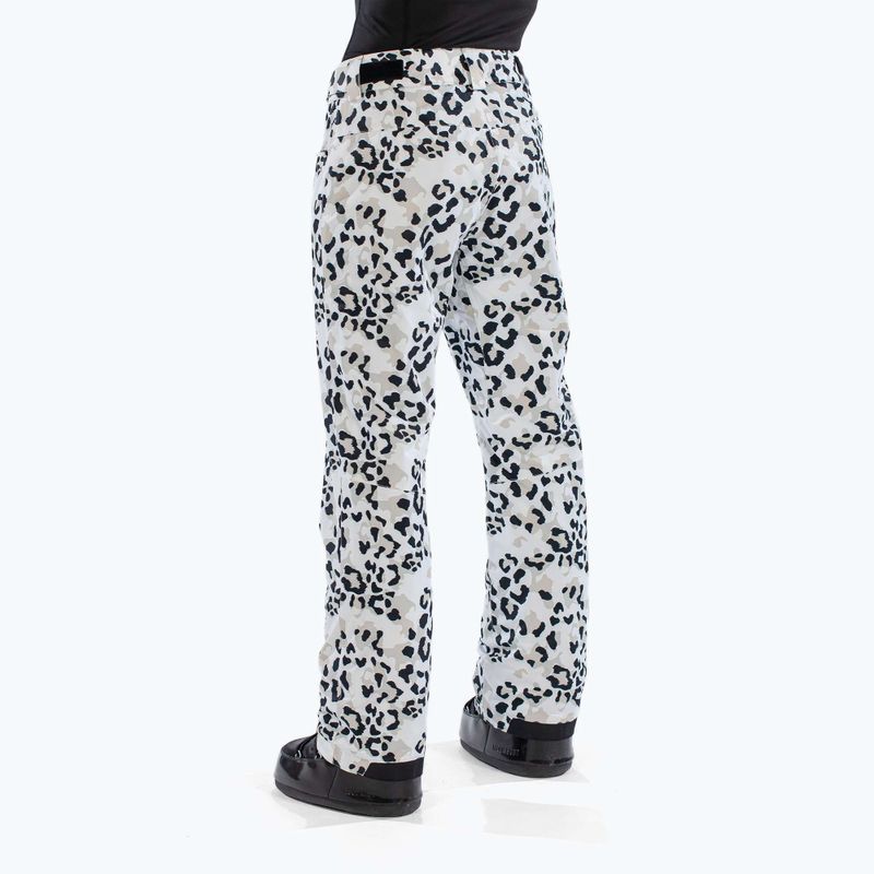 Women's ski trousers Surfanic Glow Animal Camo white 5