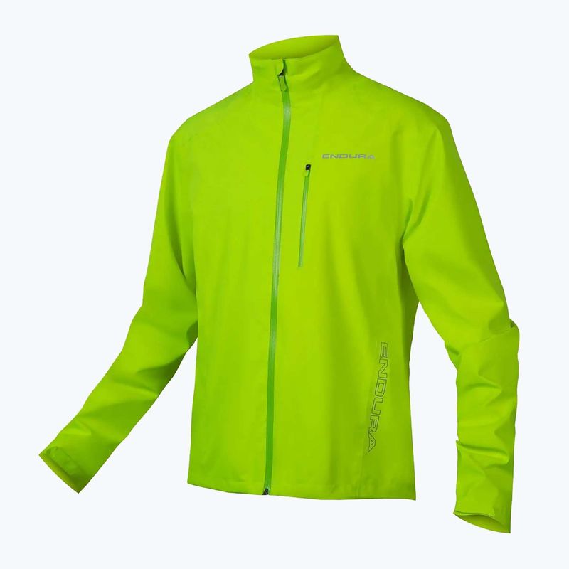 Men's cycling jacket Endura Hummvee Waterproof hi-viz yellow 6