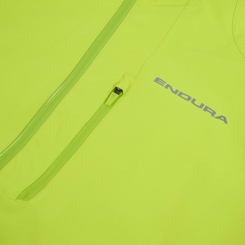 Men's cycling jacket Endura Hummvee Waterproof hi-viz yellow 3