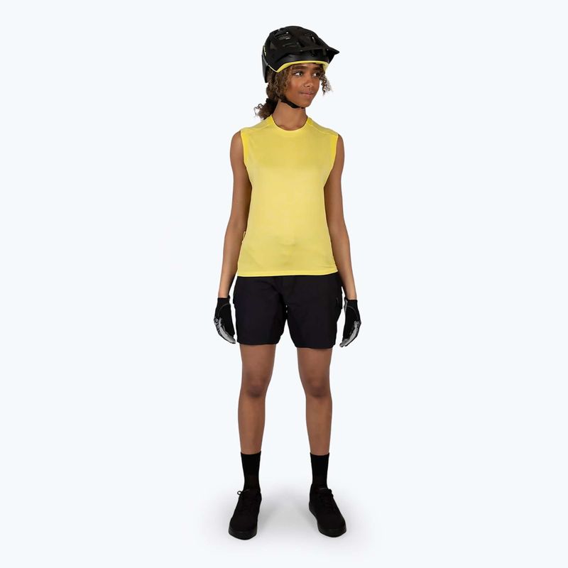 Women's cycling jersey Endura Singletrack Tank Top W sulphur 2