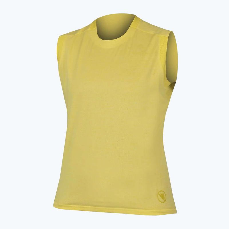 Women's cycling jersey Endura Singletrack Tank Top W sulphur 8