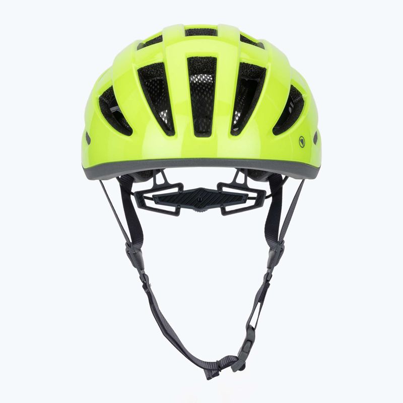 Endura Xtract hi-viz bike helmet yellow 2