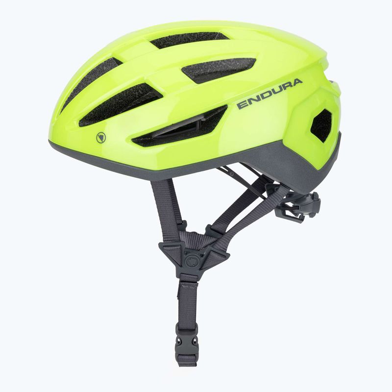 Endura Xtract hi-viz bike helmet yellow 3