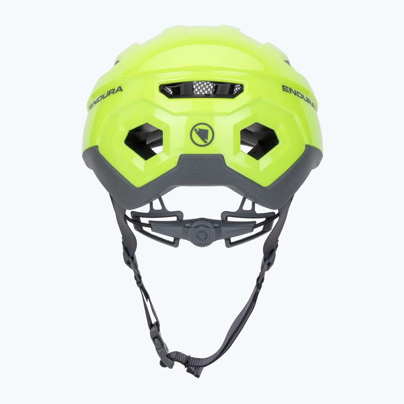 Endura Xtract hi-viz bike helmet yellow 4