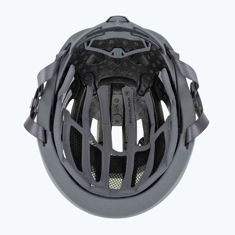 Endura Xtract hi-viz bike helmet yellow 5
