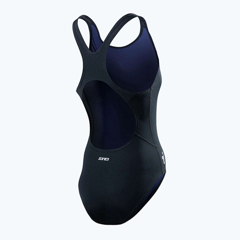 Women's one-piece swimsuit ZONE3 OWS Renew Classic black 5