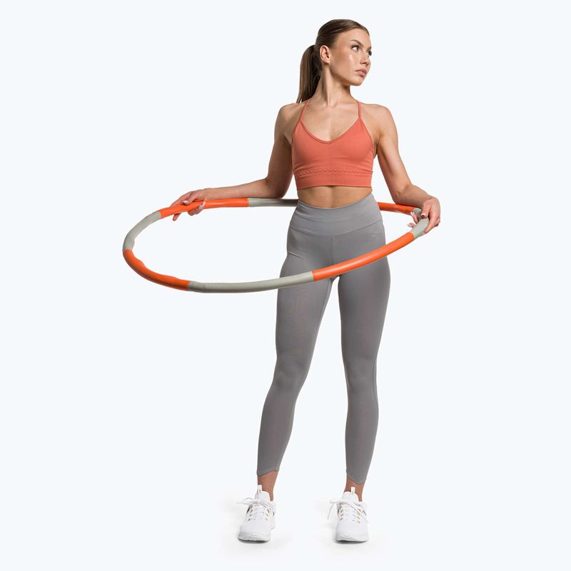Gymshark Studio Sports earth orange fitness bra 2