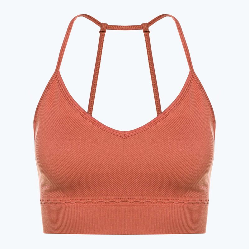 Gymshark Studio Sports earth orange fitness bra 5