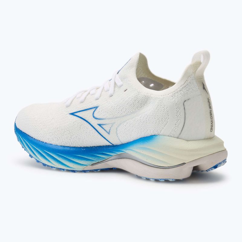 Women's running shoes Mizuno Wave Neo Wind white/silver/peace blue 3
