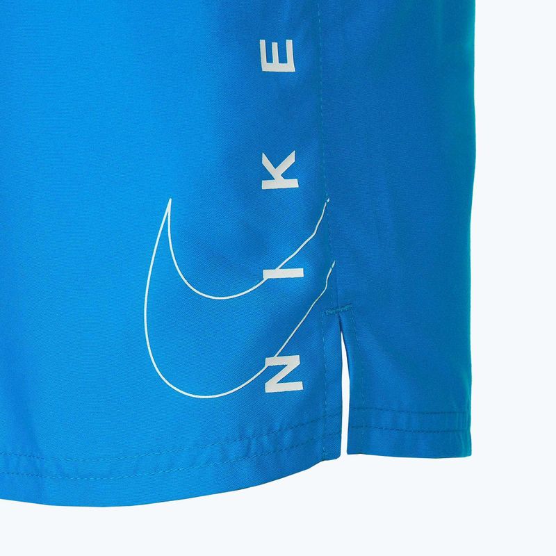 Men's Nike Swoosh Break 5" Volley swim shorts blue NESSC601-458 5