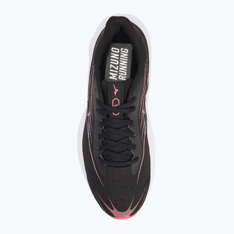 Women's running shoes Mizuno Wave Skyrise 6 black/camellia rose 5