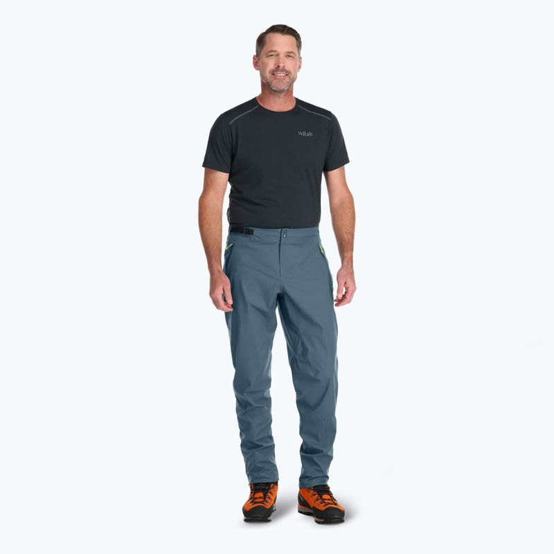 Men's Rab Kinetic Alpine 2.0 membrane trousers orion blue 2