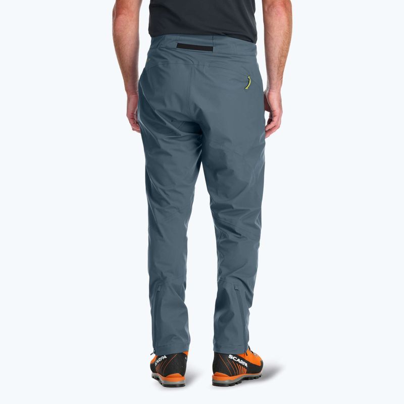 Men's Rab Kinetic Alpine 2.0 membrane trousers orion blue 3
