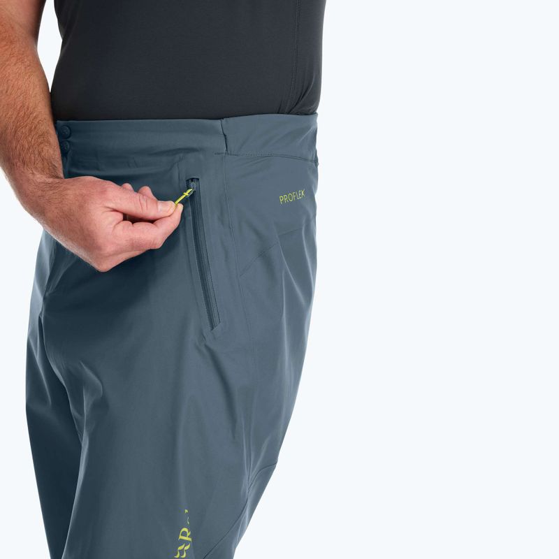 Men's Rab Kinetic Alpine 2.0 membrane trousers orion blue 5