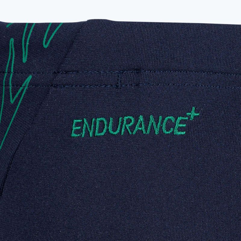 Men's Speedo Hyper Boom Splice swim trunks navy/green 9