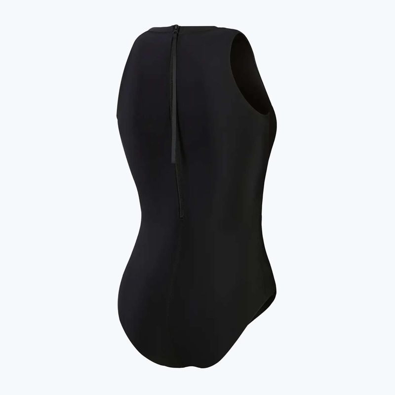 Speedo women's one-piece swimsuit Hydrasuit black/white 3