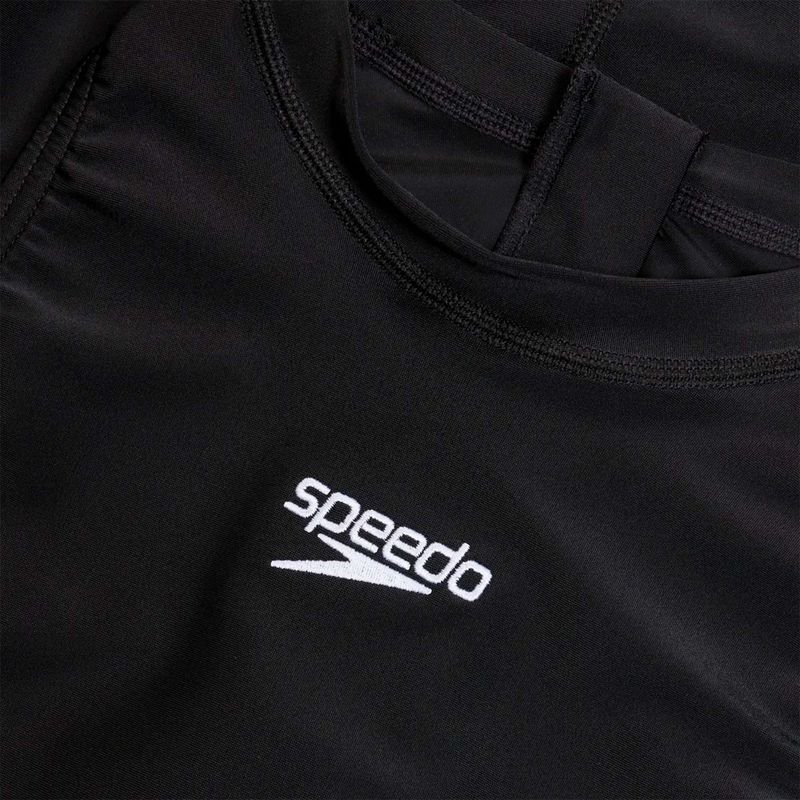 Speedo women's one-piece swimsuit Hydrasuit black/white 4