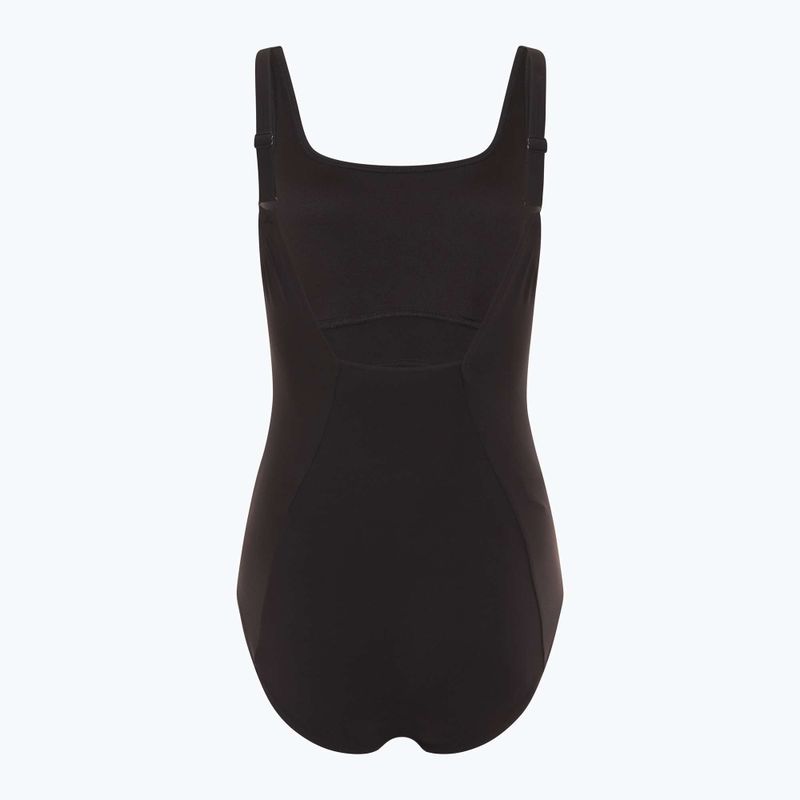 Women's one-piece swimsuit Speedo New Contour Eclipse anthracite 2