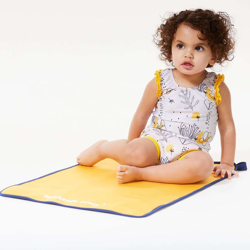 Children's one-piece swimsuit Splash About Happy Nappy flowy meadow 6