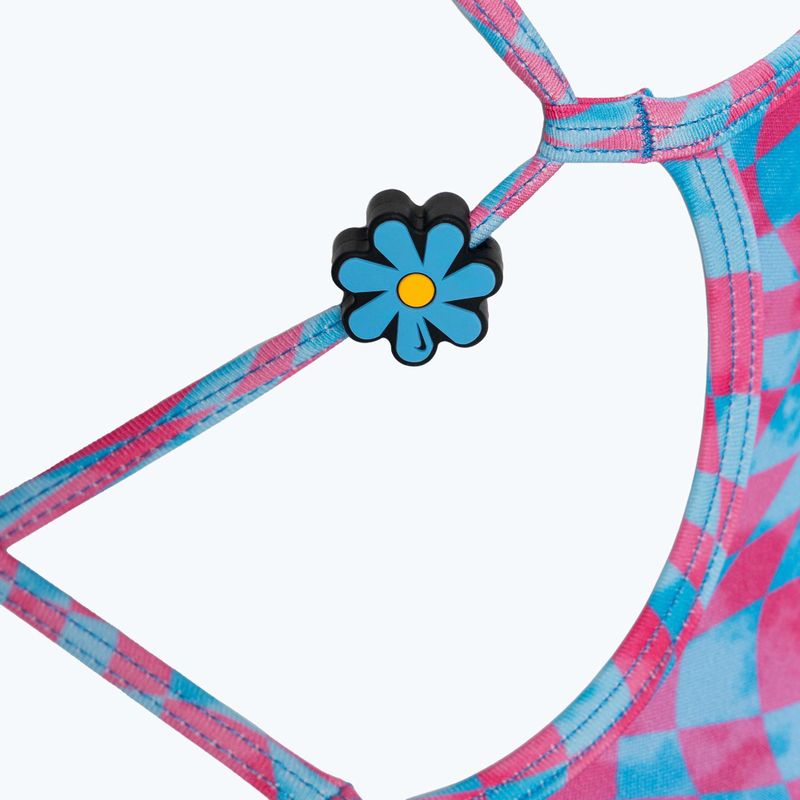 Nike Hydrastrong Lace Up Back university blue children's one-piece swimsuit 5