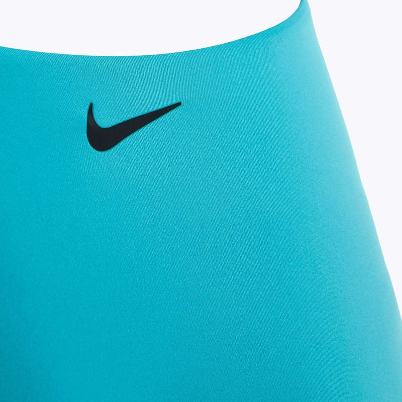 Women's one-piece swimsuit Nike Multi Logo Crossback dusty cactus 4