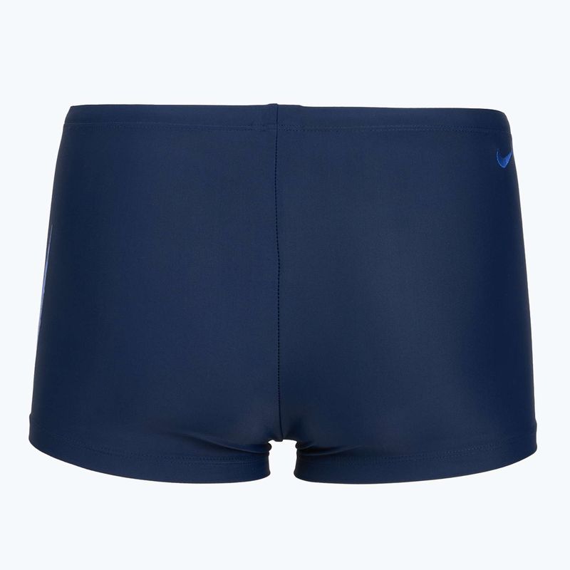 Swim trunks Nike Logo Graphic Square Leg midnight navy 2