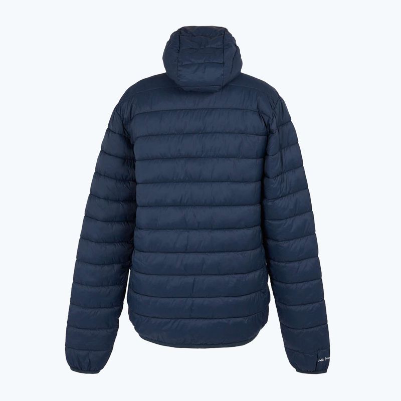 Men's jacket REGATTA Hooded Marizion black navy/olympian blue 7