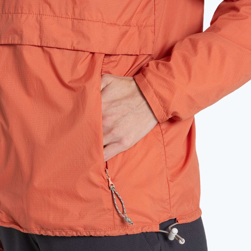 Women's Craghoppers NosiLife Rosa Reversible red sandstone / clay wind jacket 6