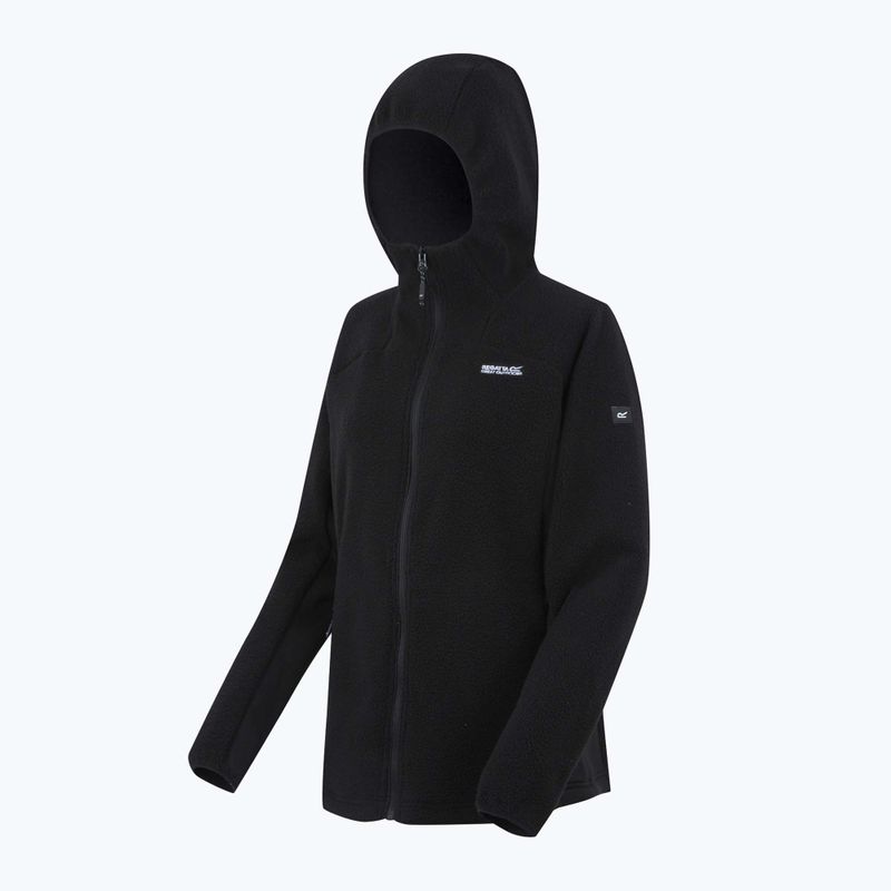 Women's fleece sweatshirt REGATTA Elinn black 7