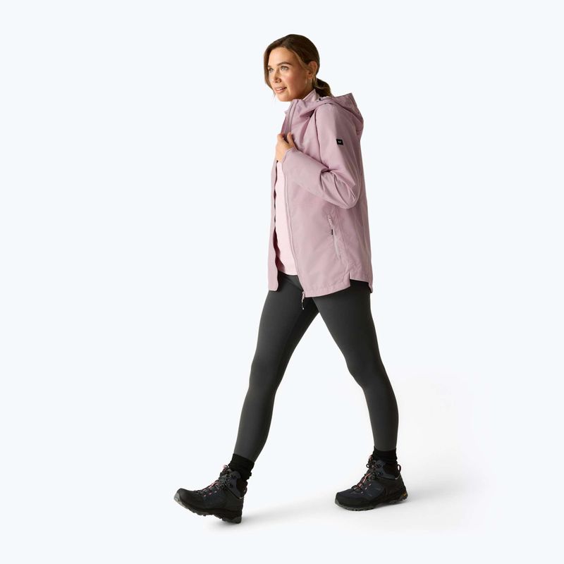 Women's rain jacket REGATTA Hamara IV powder lilac 2
